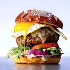 Meat burger only