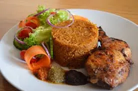 Jollof Rice with Chicken