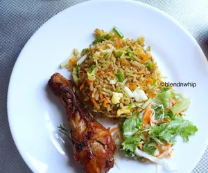 Fried rice & chicken