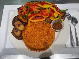Jollof Rice With Tilapia