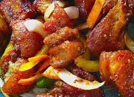 Grilled pork chops