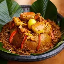 Apapransa with crab