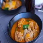 Fufu with Goat light soup