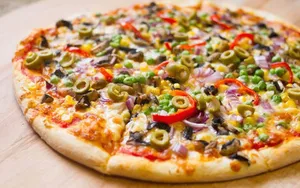 Vegetarian pizza