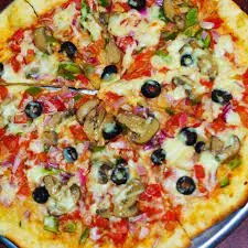 fully loaded pizza