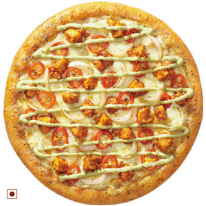 chicken masala pizza