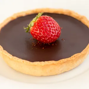 Chocolate chilli tart