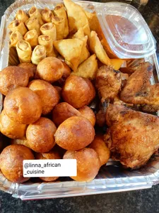 Small chops serving one person