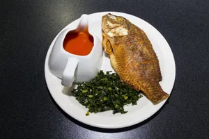 Pan fried Tilapia