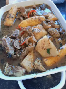 Goat meat pepper soup