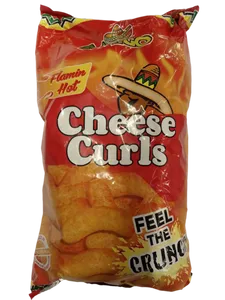 CHEESE CURLS FLAMIN HOT AMIGO 150G