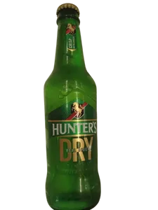 CIDER DRY HUNTERS 330ML BOT