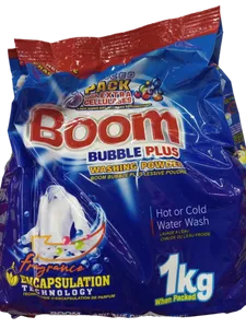 WASHING POWDER POUCH BOOM 1KG PACK