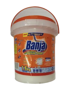 WASHING POWDER BANJA 1.5KG BUCKET