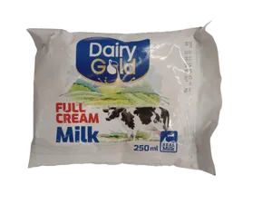 FRESH MILK FULL CREAM DAIRY GOLD 250ML