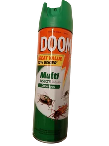 INSECTICIDE DOOM 450ML CAN, ODOURLESS