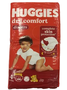 DIAPERS DRYCOM S4 JP HUGGIES 66S