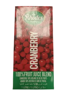 JUICE 100% RHODES 1L, CRANBERRY
