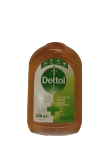 ANTISEPTIC LIQUID DETTOL 250ML BOT