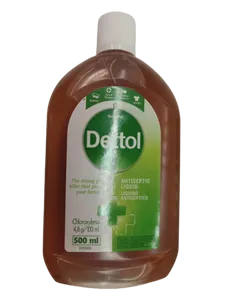ANTISEPTIC LIQUID DETTOL 500ML BOT
