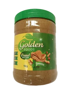 PEANUT BUTTER SMOOTH GOLDEN FOODS 1KG