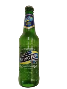 BEER FLYING FISH 330ML BOT, PRESSED LMN