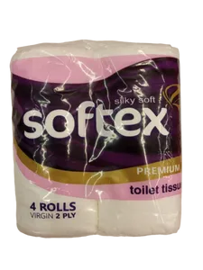 TOILET ROLLS SOFTEX 4S PACK