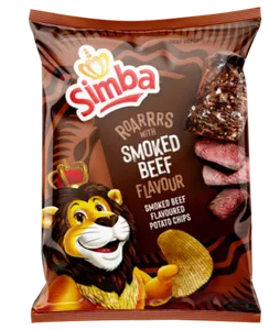 SIMBA CRISPS SMOKED BEEF 25G