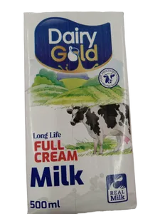 MILK UHT FULL CREAM DAIRY GOLD 500ML