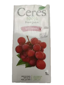 JUICE CERES 1L, RED GRAPE