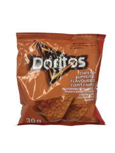 CHIPS CORN DORITOS 30G, CHSE SUPREME
