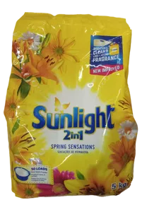 WASHING POWDER REGULAR SUNLIGHT 5KG BAG