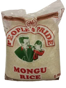 RICE MONGU PEOPLES PRIDE 5KG PACK