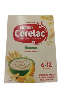 BABY CEREAL STG1 CERELAC 250G, BAN
