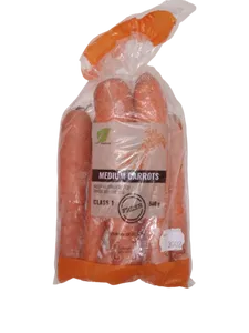 CARROT MEDIUM CHOICE 500G BAG