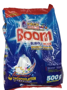 WASHING POWDER SACHET BOOM 500G PACK