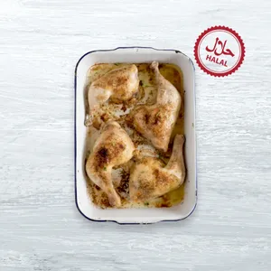 Marinated Chicken Leg & Thighs - Haryali Chicken (~1-1.2lb - 4pcs)