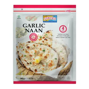 Ashoka Garlic Naan (4pcs)