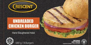 Crescent Unbreaded Chicken Burger (8pcs)