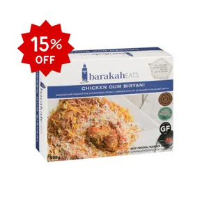 [15% OFF] Barakah Eats Chicken Biryani (500g)