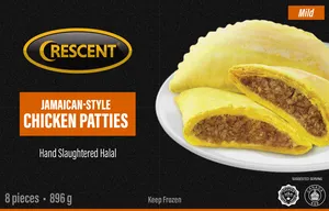 Crescent Jamaican Style Chicken Patties (8pcs)