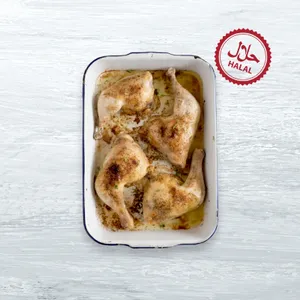 Bengali Special - Marinated Leg Back Attached without Skin (~2.5-3lb)