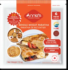 Annie's Whole Wheat Paratha (6pcs)