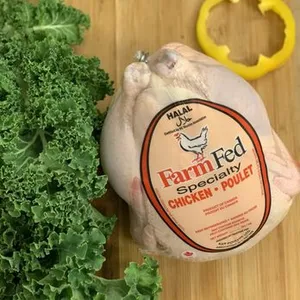 Frozen Speciality/Roasting Chicken w/skin (~4.0-4.5lb)