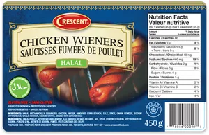 Crescent Chicken Wieners (450g)