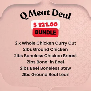 $121 - Q Meat Sale Bundle