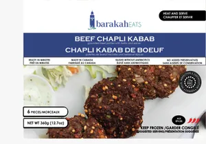 Beef Chapli Kabab (6pcs)