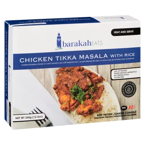 BarakahEats Chicken Tikka Masala with rice (350g)