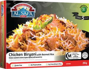 Al-Safa Halal Chicken Biryani with Basmati Rice (255g)
