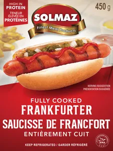 Solmaz ALL Beef Frankfurther 450g